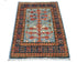 2x3 Blue Ersari Afghan Hand Knotted Veg Dye Wool Area Rug